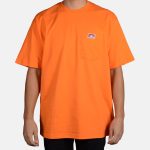 Heavy Duty Short Sleeve Pocket T-Shirt - Orange